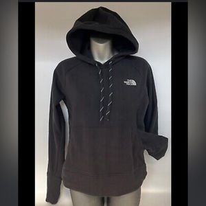 North Face women's black fleece hoodie NEW, never worn. Size small